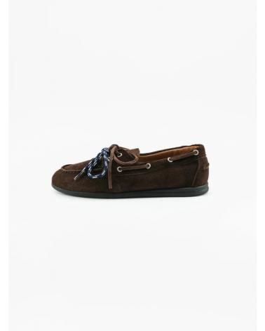 MOCASSIN TORAL  HARVEY SUEDE MUSTANG-MARRON