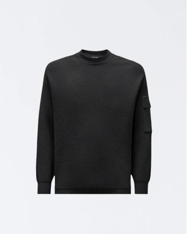 PULL COL ROND CP METROPOLIS KN040A  999 NOIR