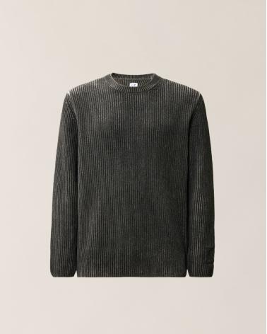 PULL CP COMPANY COL ROND CHENILLE CMKN220A 985 RAVEN GRIS
