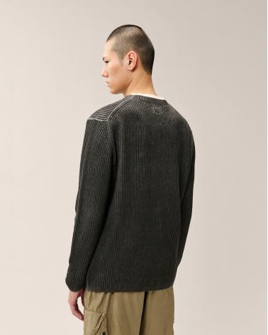 PULL CP COMPANY COL ROND CHENILLE CMKN220A 985 RAVEN GRIS