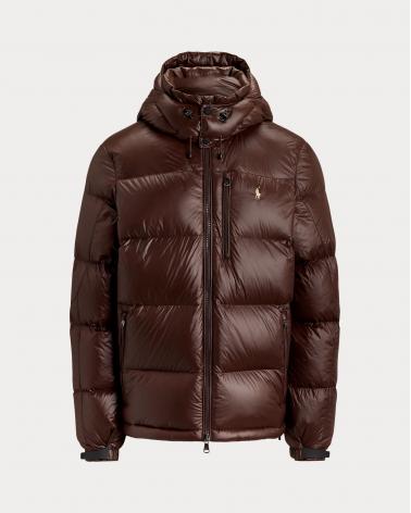  Doudoune brillante Gorham RALPH LAUREN Marron