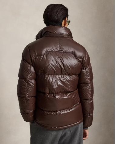 Doudoune brillante Gorham RALPH LAUREN Marron