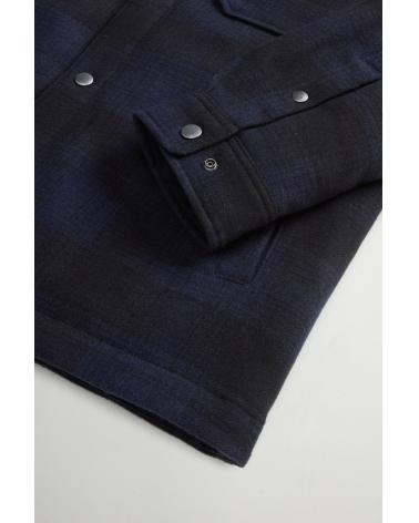 Surchemise  WOOLRICH Alaskan Check BLEU/MARINE