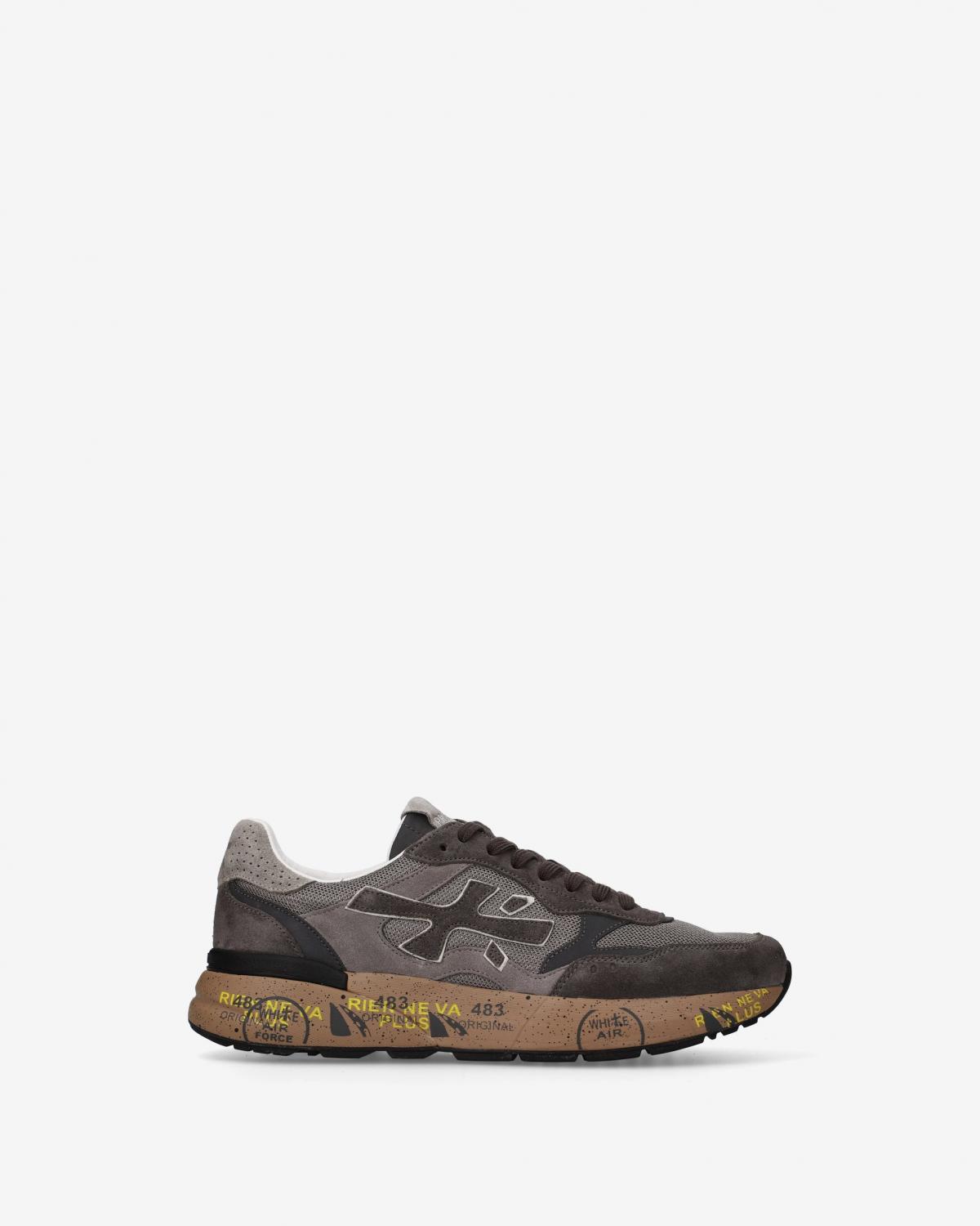 SNEAKERS MICK0.1  8451 GRIS/ CREME /ANTRACITE