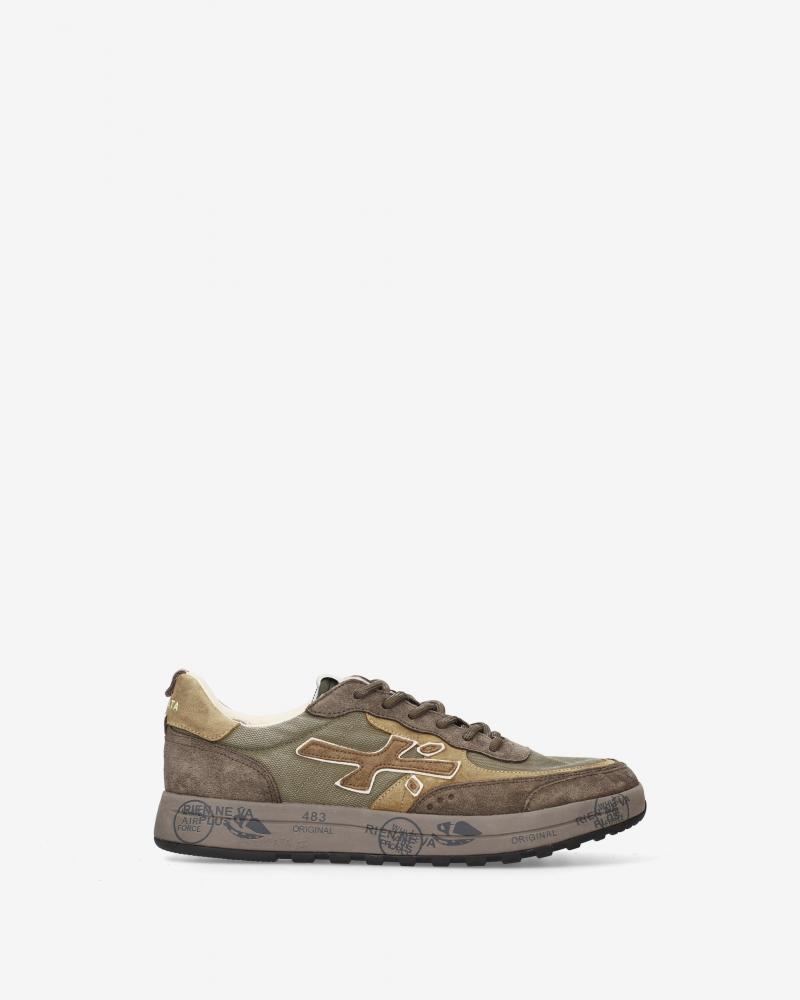 Baskets PREMIATA Nous 8463KAKI/ VERT/GRIS
