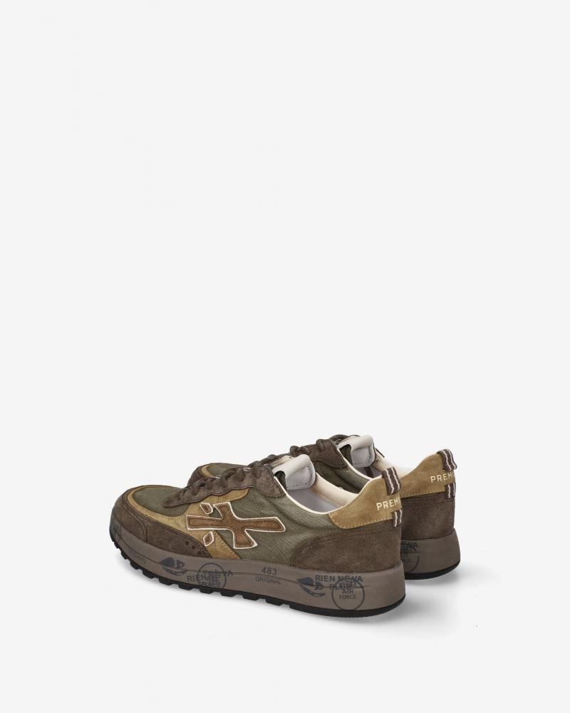 Baskets PREMIATA Nous 8463KAKI/ VERT/GRIS