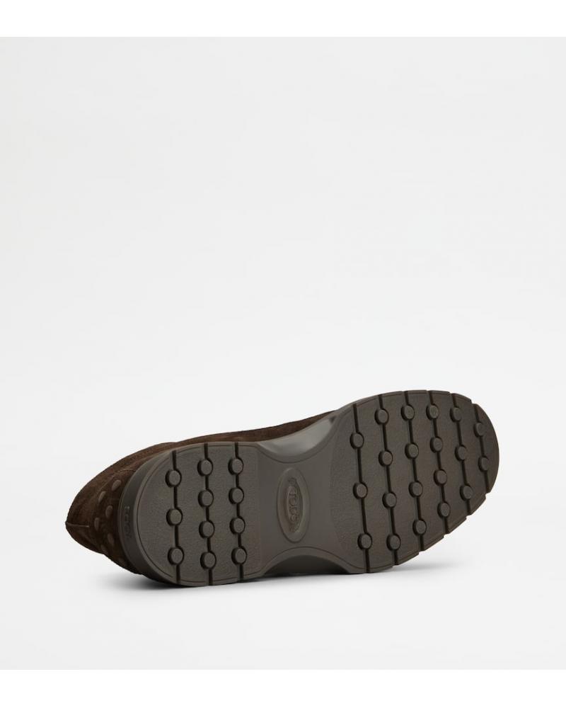 Bottine TOD'S en Cuir Velours Marron