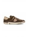 PHILIPPE MODEL PRSX WB04 CUIR MARRON/BEIGE