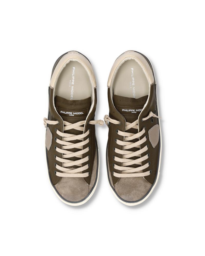 PHILIPPE MODEL PRSX WB04 CUIR MARRON/BEIGE