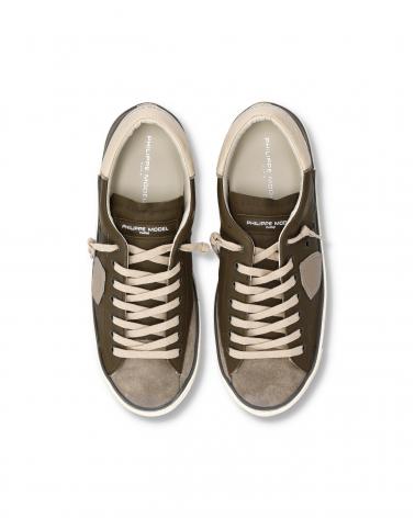 PHILIPPE MODEL PRSX WB04 CUIR MARRON/BEIGE