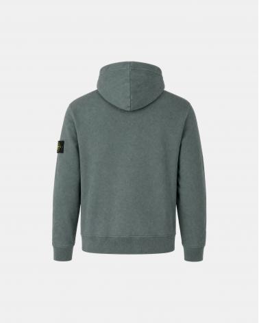 SWEAT STONE ISLAND 6100023  S0A20 005T OCEAN GREEN VERT