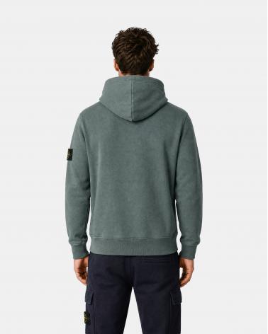 SWEAT STONE ISLAND 6100023  S0A20 005T OCEAN GREEN VERT