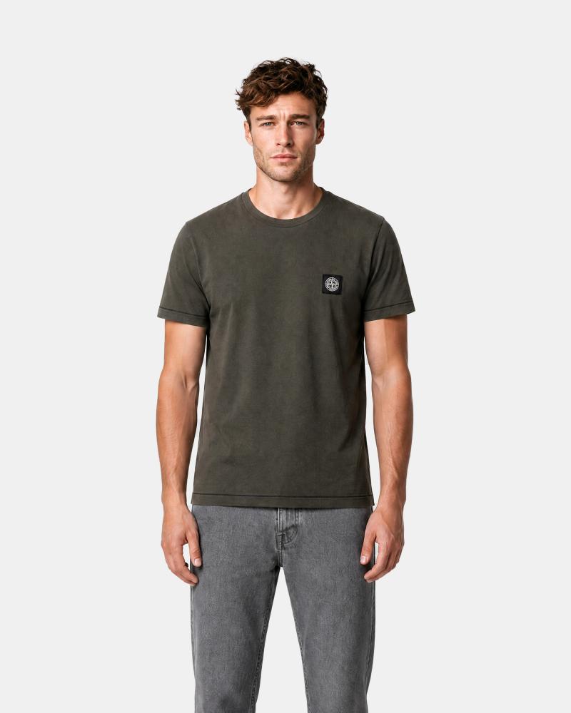 TEE SHIRT STONE ISLAND  2100027 S0013 0078 COAL GREY