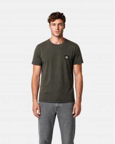 TEE SHIRT STONE ISLAND  2100027 S0013 0078 COAL GREY