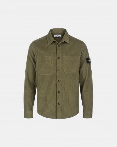 Surchemise STONE ISLAND1200042  S0144  005G Vert Militaire