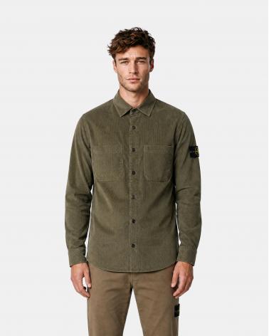 Surchemise STONE ISLAND1200042  S0144  005G Vert Militaire