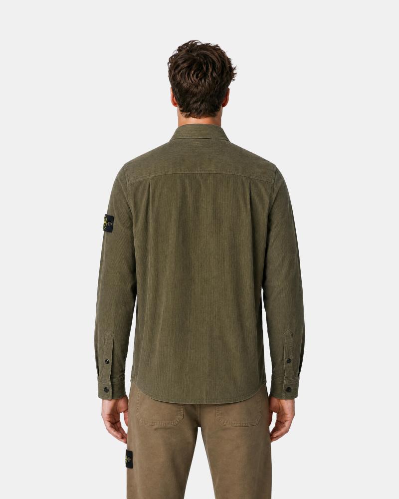 Surchemise STONE ISLAND1200042  S0144  005G Vert Militaire