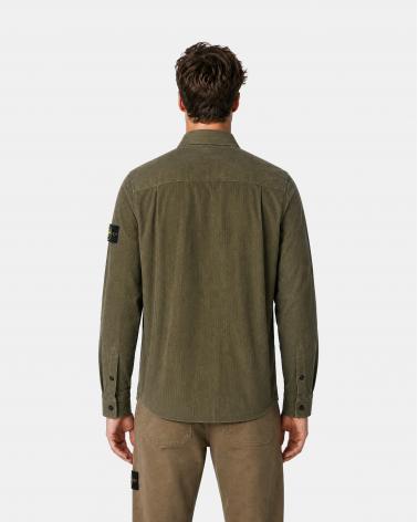 Surchemise STONE ISLAND1200042  S0144  005G Vert Militaire