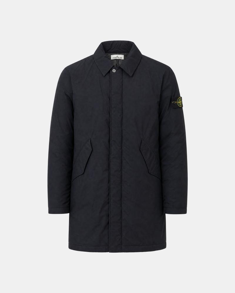 COAT LONG STONE ISLAND 7100002 0029 NOIR