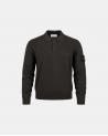 PULL POLO STONE ISLAND 5100018  S00B4  0M62 MARRON MELANGE
