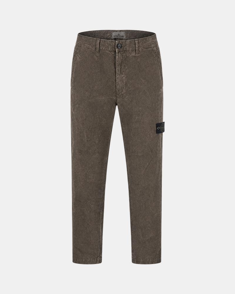 PANTALON STONE ISLAND 3100039 S0446  0062 LEAD GREY MARRON/GRIS