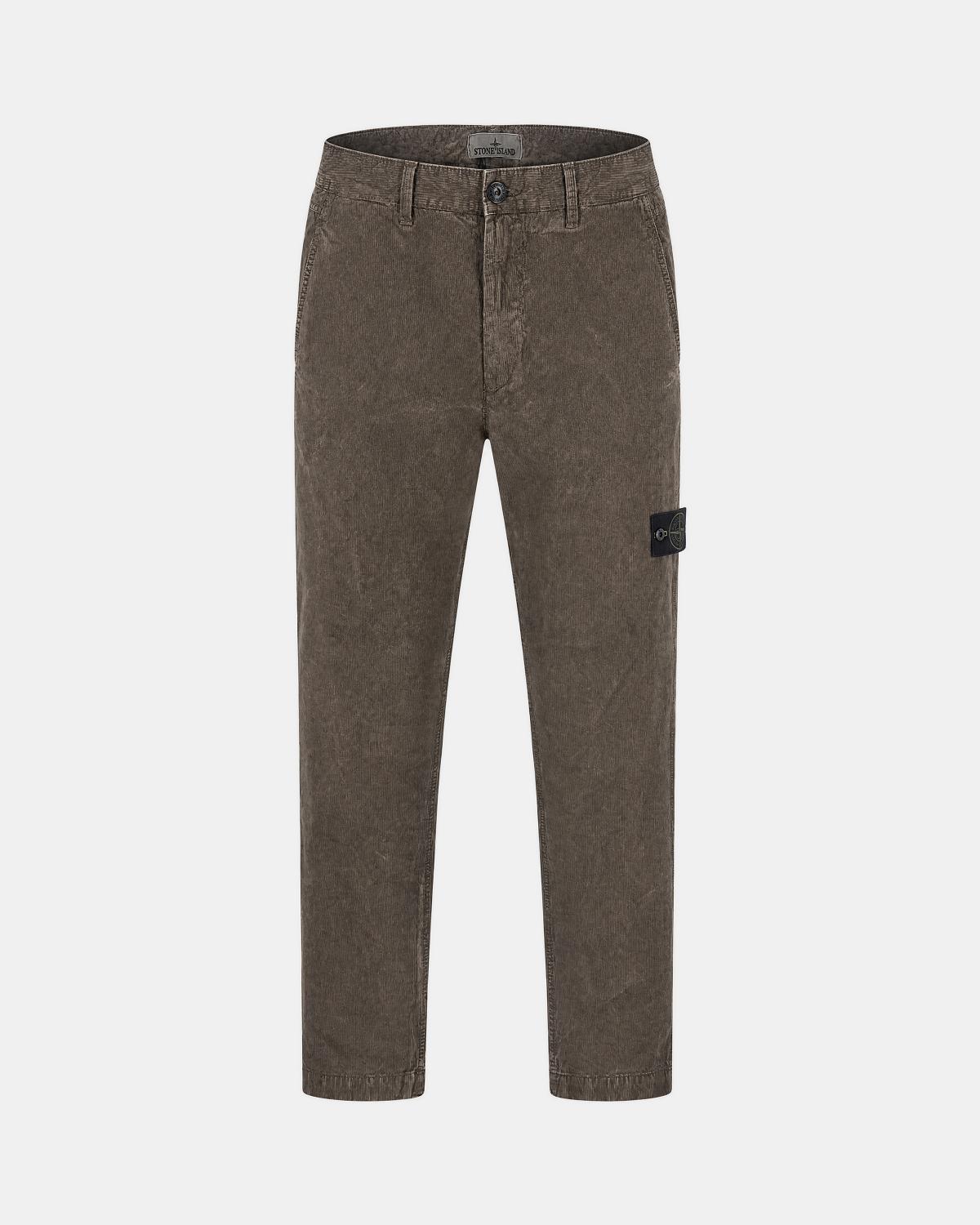 PANTALON STONE ISLAND 3100039 S0446  0062 LEAD GREY MARRON/GRIS