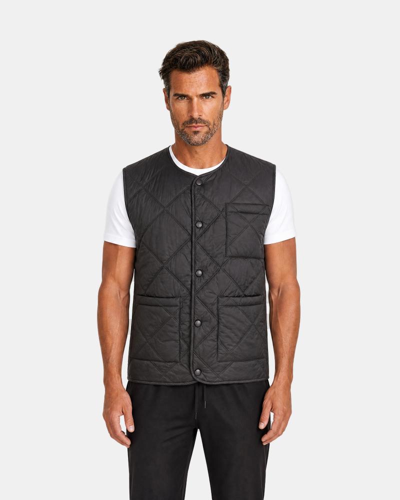 GILET S/M FIESOLI DF 0751  MARRON