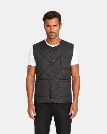 GILET S/M FIESOLI DF 0751  MARRON