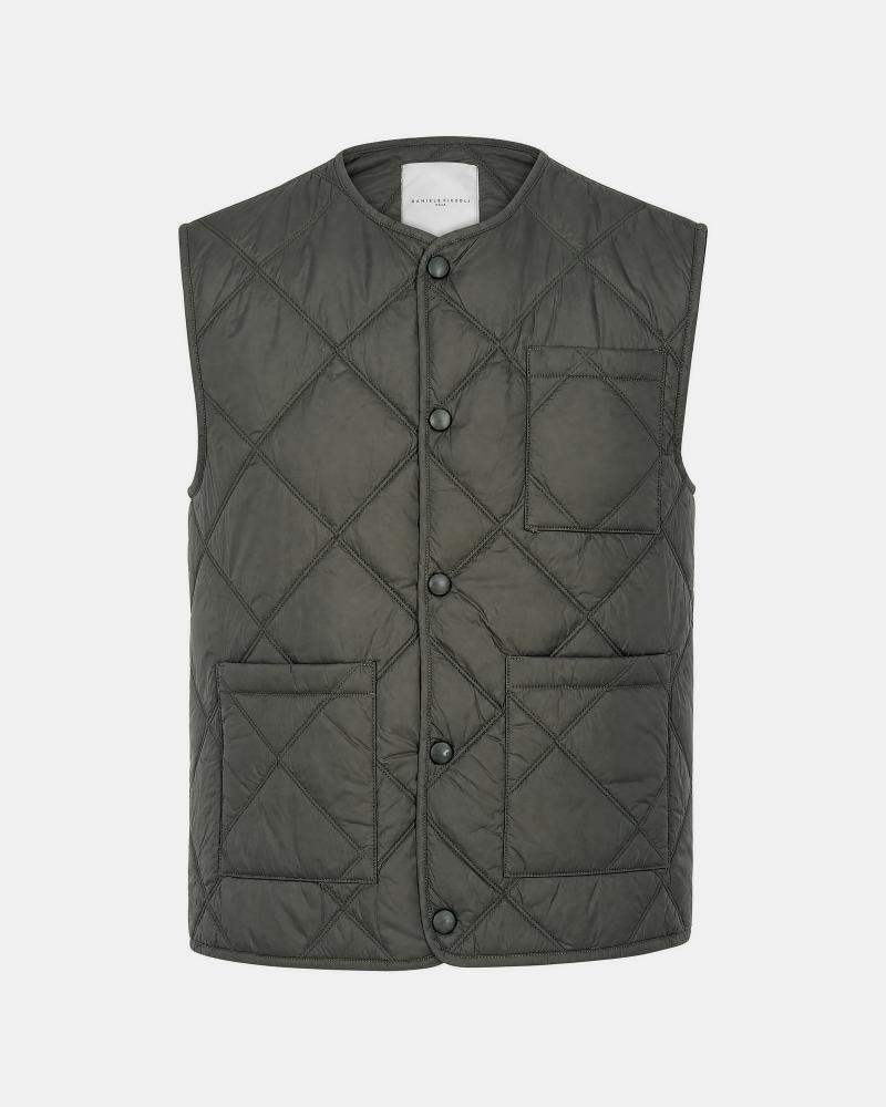 GILET S/M FIESOLI DF 0751  KAKI