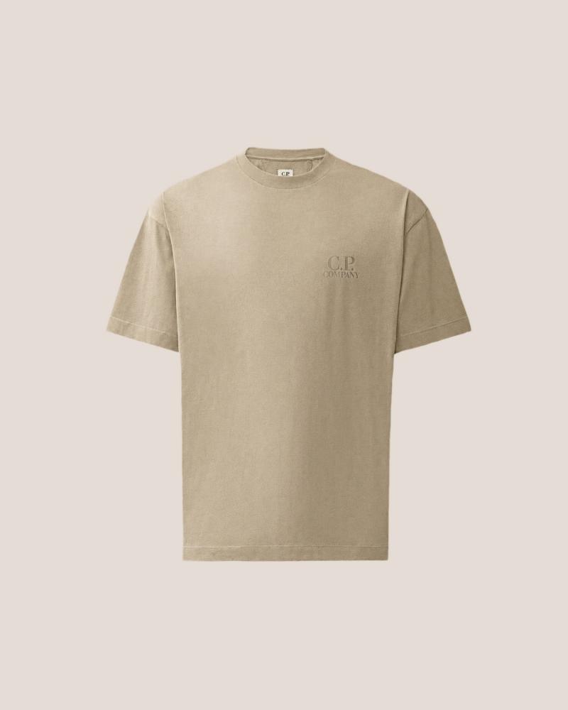 TEE SHIRT JERESEY CONFORT C.P. COMPANY S135A 356 VERT 