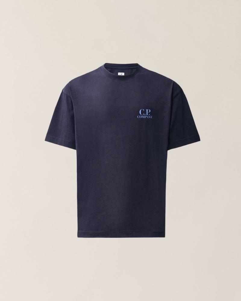 TEE SHIRT JERESEY CONFORT C.P. COMPANY S135A 888 MARINE