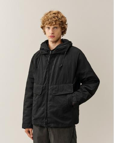 BLOUSON C.P COMPANY W078A 999 MIXED  EXPLORER JACKET NOIR