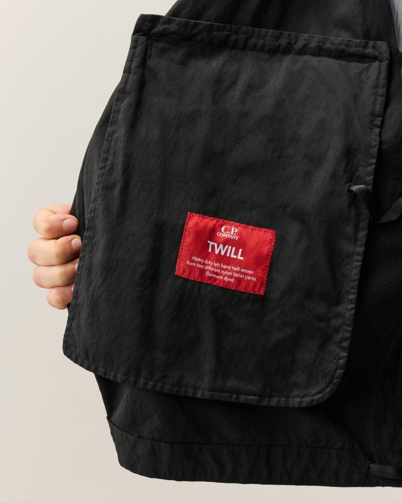 BLOUSON C.P COMPANY W078A 999 MIXED  EXPLORER JACKET NOIR