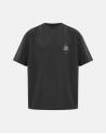 TEE SHIRT JERSEY COMFORT LOGO C.P. COMPANY TS166A 985 RAVEN GRIS ANTRACITE