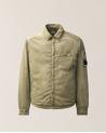 OVERSHIRT CHROME BUTTON PADDED CP.COMPANYS023A 356 Fallen Rock Vert