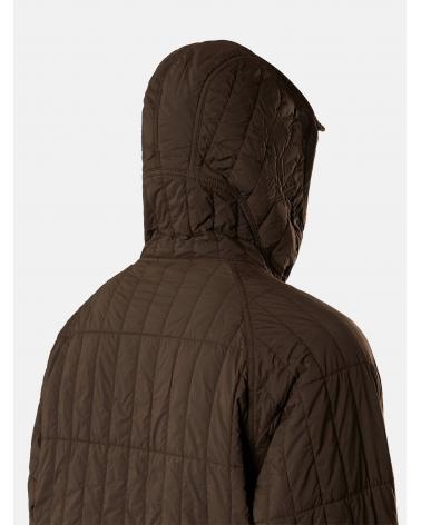 VESTE MATELASSÉE STONE ISLAND 4100015 00078  COAL GREY- MARRON VERT