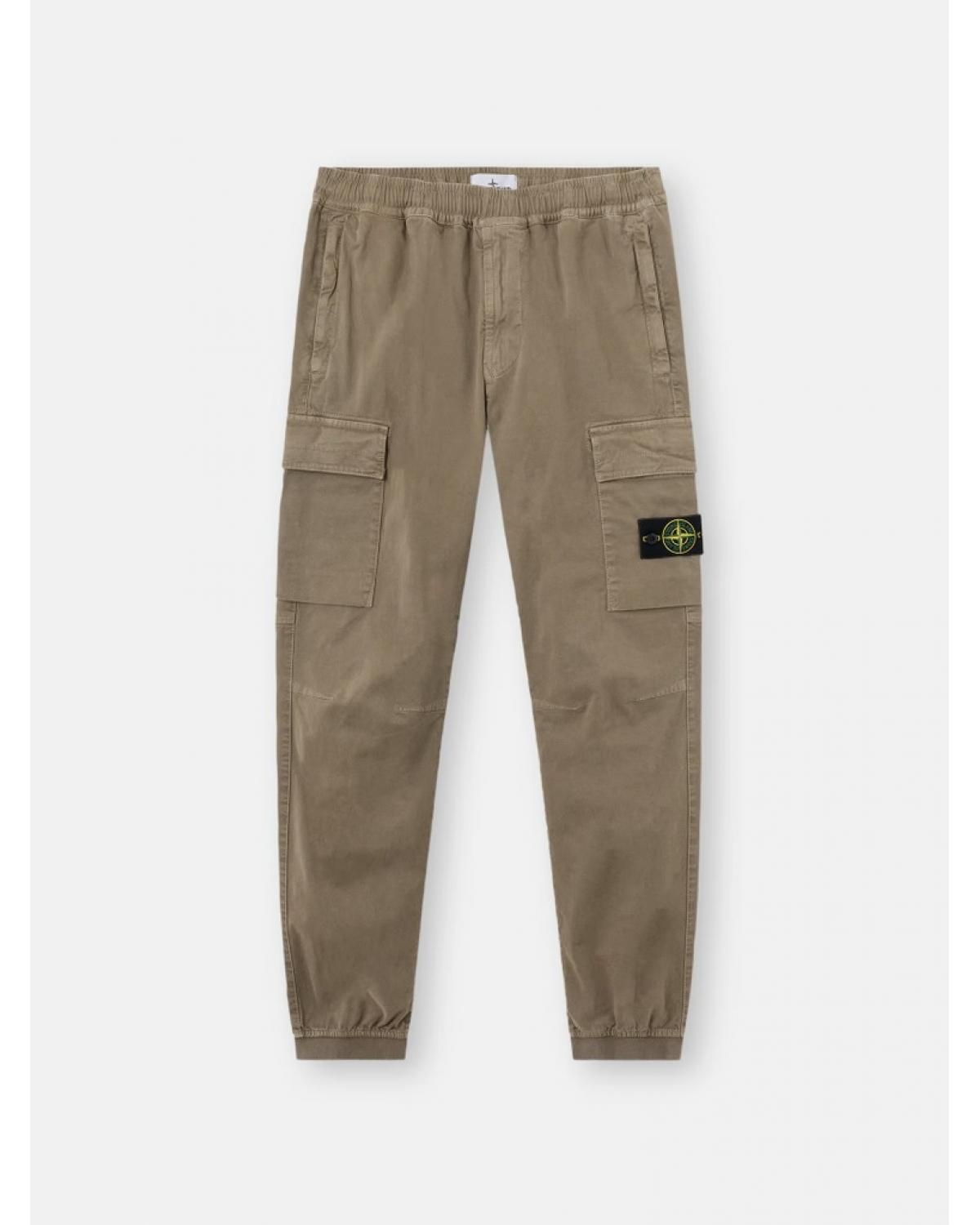 PANTALON STONE ISLAND 3100033 S00L1  015G VERT MILITAIRE KAKI