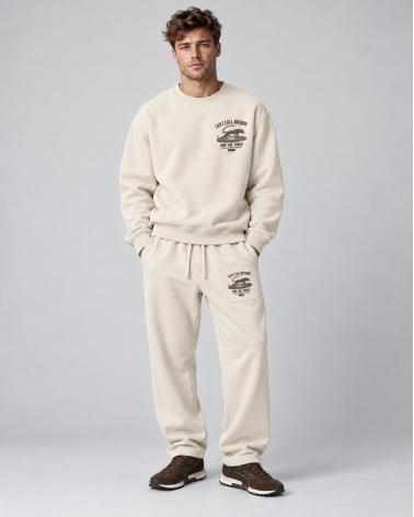 SWEAT LAST FOR CALL RECORD  BEIGE