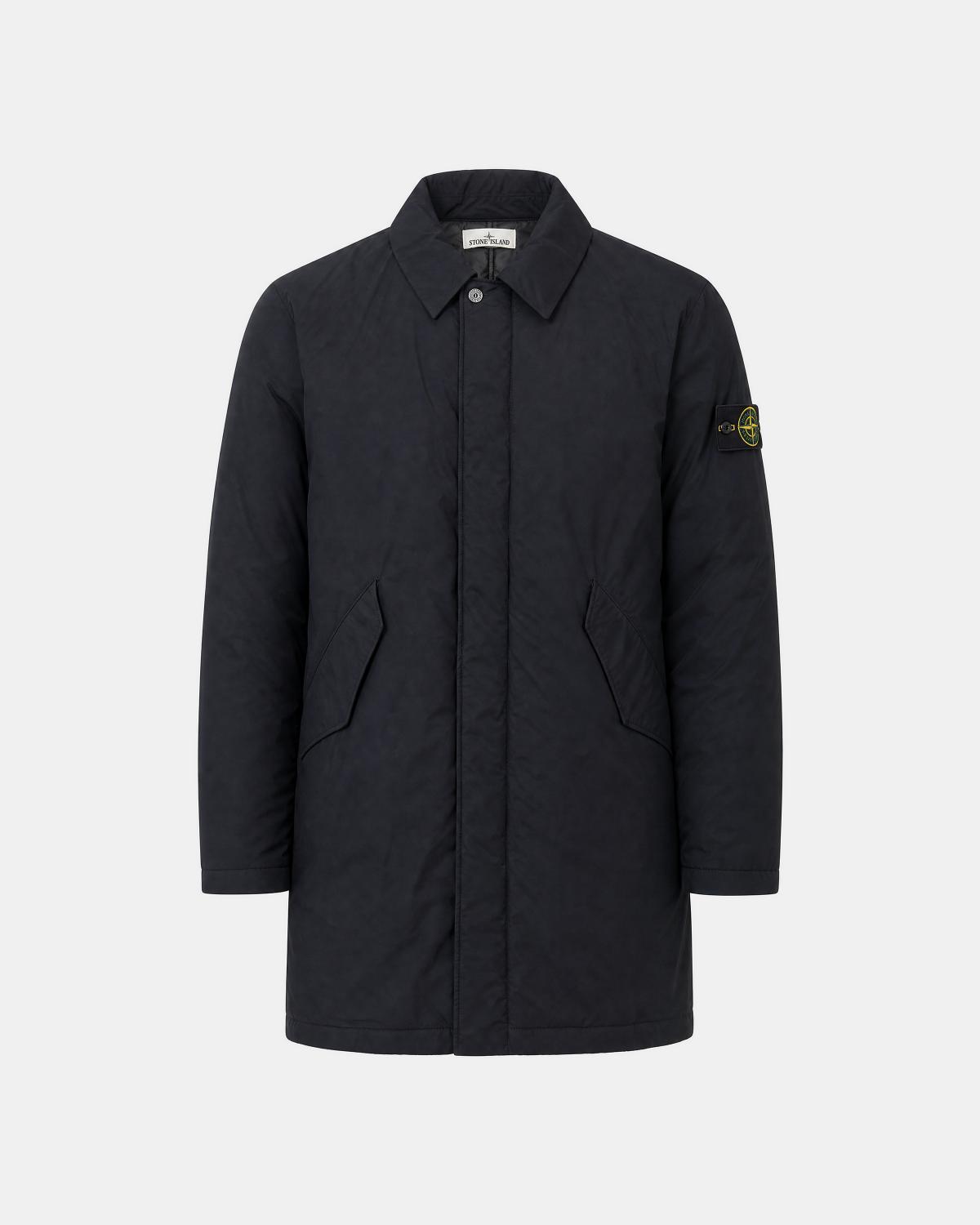 COAT LONG STONE ISLAND 7100002 0029 NOIR