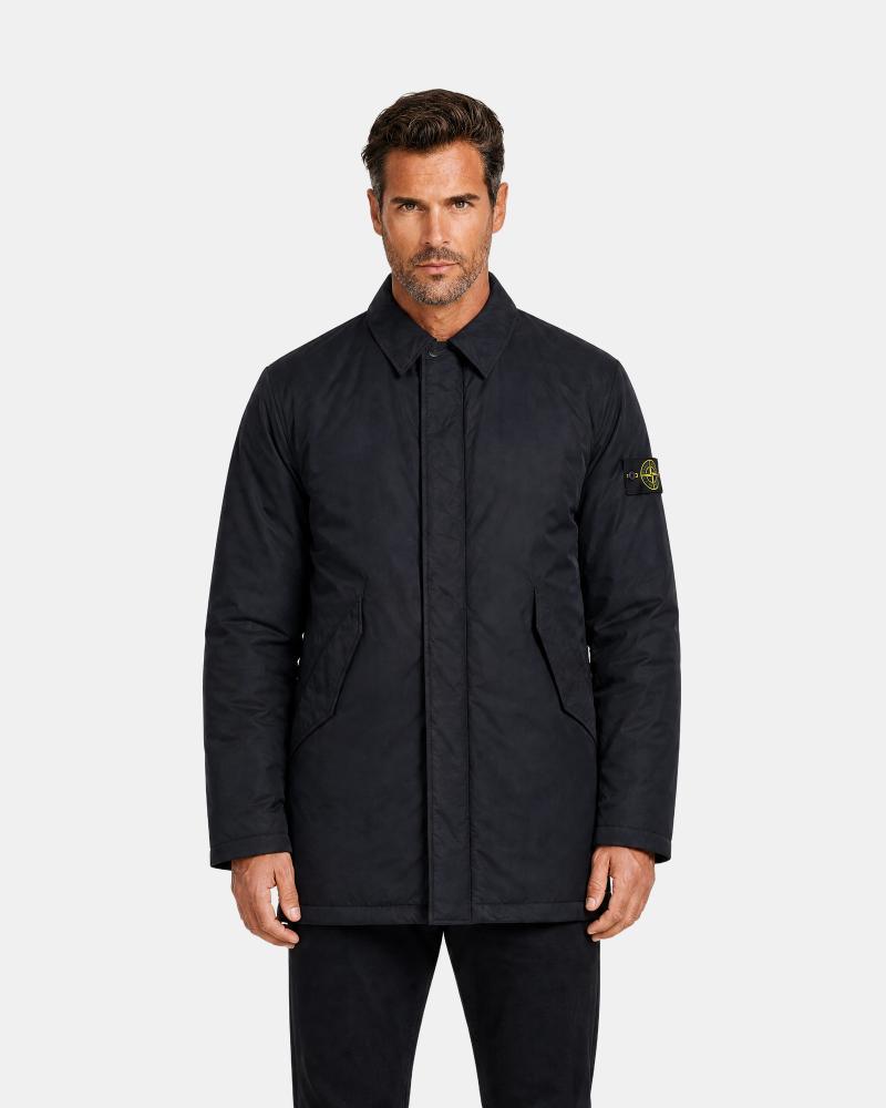 COAT LONG STONE ISLAND 7100002 0029 NOIR