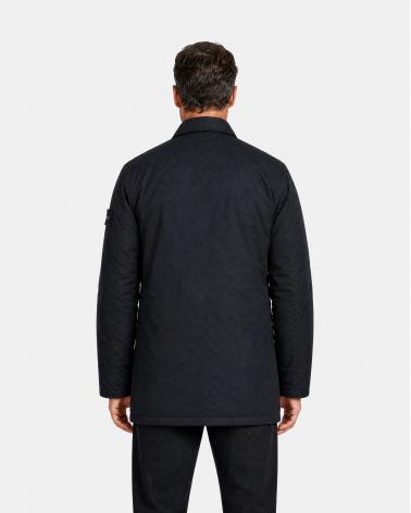 COAT LONG STONE ISLAND 7100002 0029 NOIR
