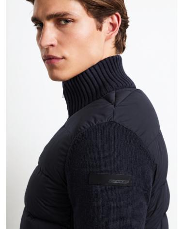 BLOUSON  RRD HYBRIDE Duck Soft Knit BLUE BLACKMARINE