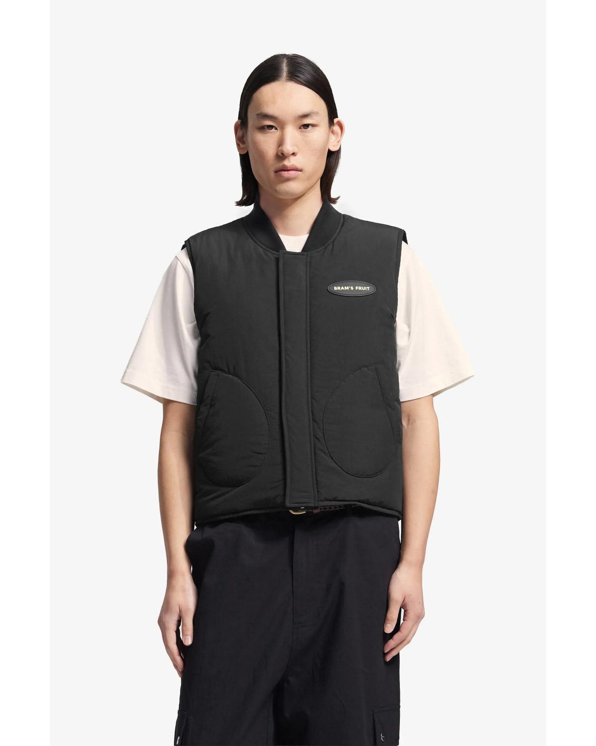 GILET/S/MANCHES PADDED BRAMS FRUIT REVERSIBLE NOIR