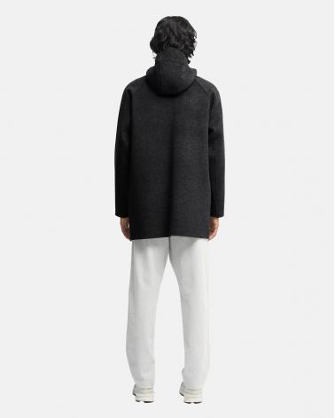 VESTE LONGUE ASPESI GRIS ANTRACITE