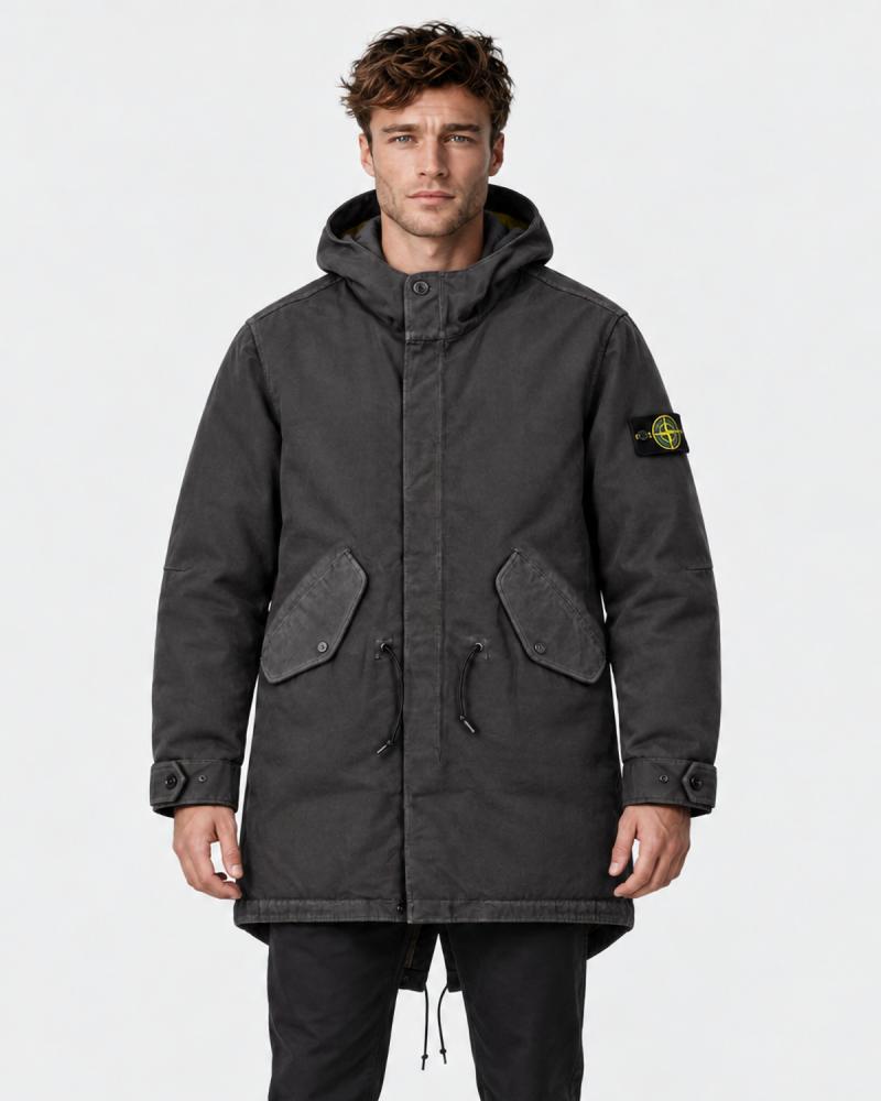PARKA STONE ISLAND 7100013 S0442 0062 GRIS
