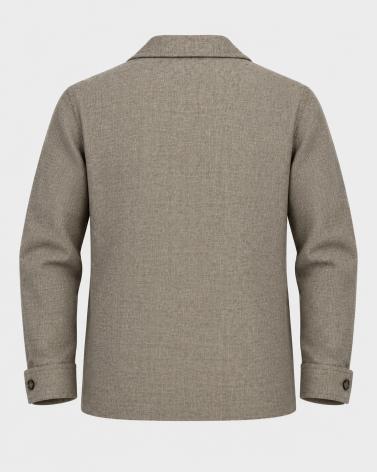 VESTE CROISEE TAGLIATORE BRAUN BEIGE