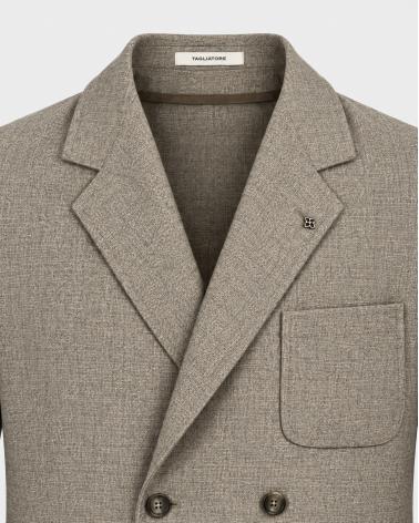 VESTE CROISEE TAGLIATORE BRAUN BEIGE