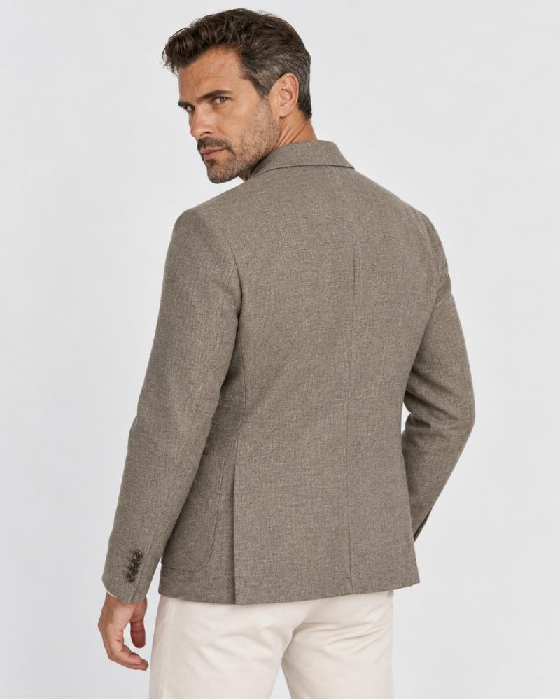 VESTE CROISEE TAGLIATORE BRAUN BEIGE