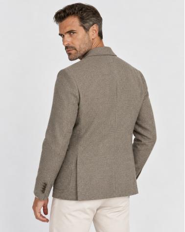 VESTE CROISEE TAGLIATORE BRAUN BEIGE