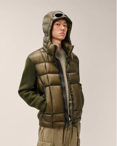 BLOUSON C.P.COMPANY MIXED MERINOS 21CMKN052A 683 IVY GREEN KAKI
